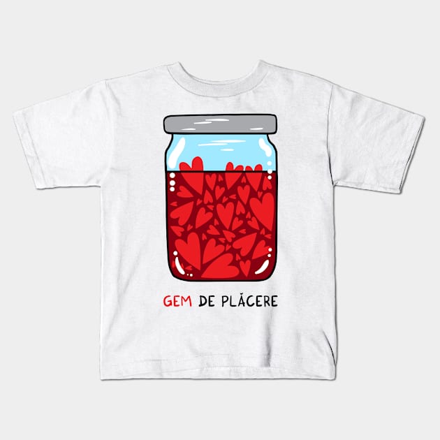 Gem de placere Kids T-Shirt by adrianserghie